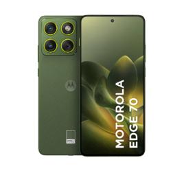 Smartphone Motorola Edge 70 5g - 256gb 24gb, 3 Cameras 50mp, Tela 1.5k  Amoled 120hz - Verde-escuro