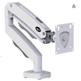 Suporte Articulado de Mesa com Pistão a Gás para Monitores de 17' a 35' Branco - F80W ELG